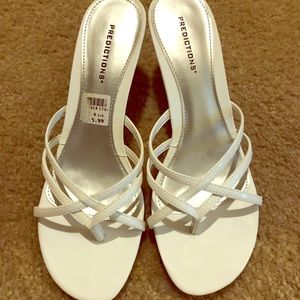 White Sandal with Small heel